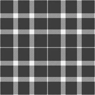 Lined tartan vector plaid, worn pattern textile texture. Scenery check back.. Stock Illustration