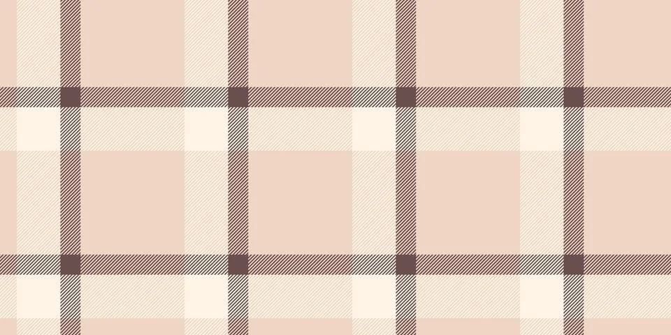 Linen background texture vector, invite seamless check pattern. Platform ta.. Stock Illustration