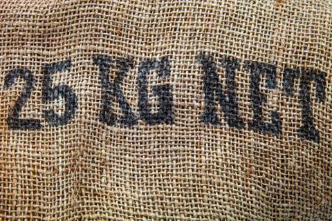 Linen bag Stock Photos