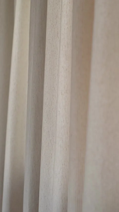 Linen curtain Stock Footage 310270025