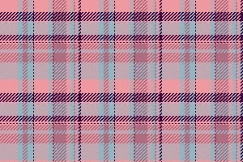 Linen fabric background check, difficult seamless plaid texture. Picture ve.. Stock Illustration