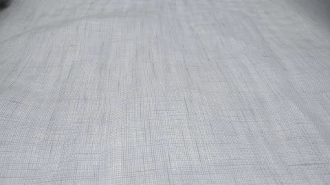 Linen fabric background in macro. Flax textile cloth with fabric texture and Stock Footage 197165183