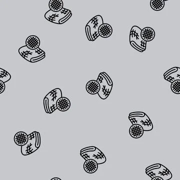 Linen fabric line seamless pattern 스톡 일러스트