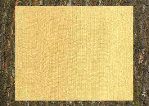 Linen fabric Foto stock