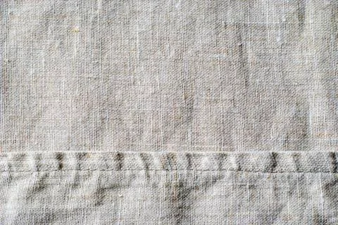 This is linen fabric. Foto stock