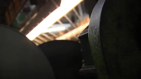 Linen Mill Stock Footage 135977233