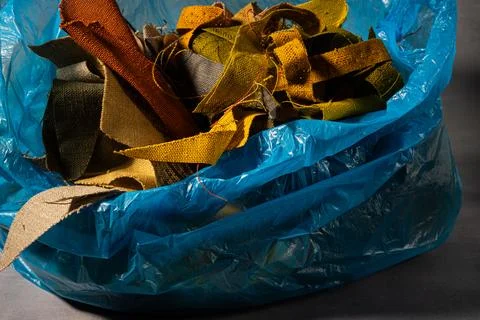 Linen scraps Stock Photos