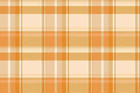 Linen seamless texture vector, multicolor check background tartan. Covering.. Ilustración de archivo