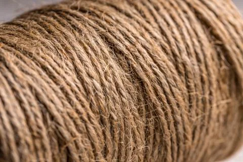 Linen string Stock Photos