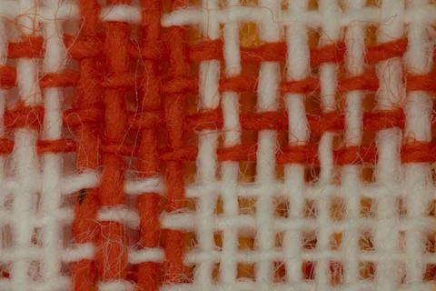 Linen textile fibers woven Stock Photos