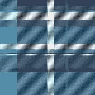 Linen texture tartan vector, internet fabric pattern check. Asymmetric back.. Stock Illustration