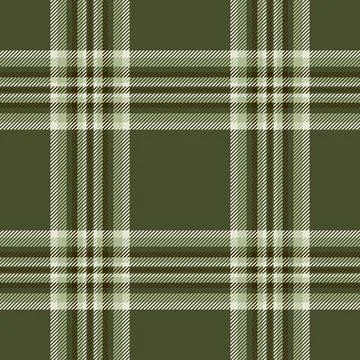Linen texture textile seamless, daisy fabric vector check. Nostalgic tartan.. Stock Illustration