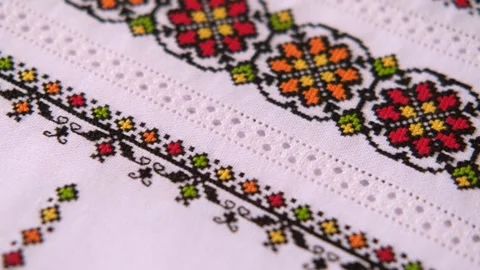 Embroidered Borders Stock Footage ~ Royalty Free Stock Videos | Pond5