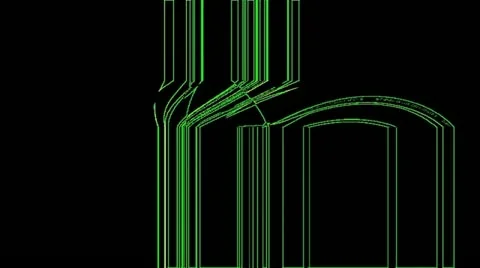 Lines-001-1 Stock Footage 10841311