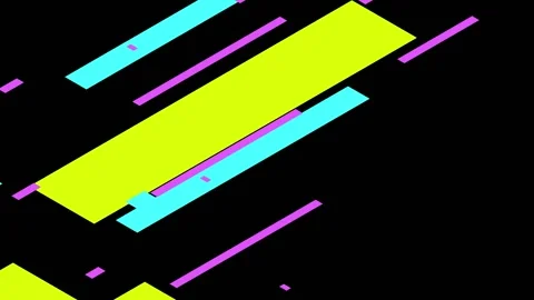 Lines abstract tech futuristic motion background Stock Footage 157275674