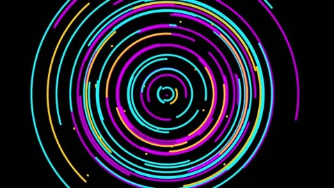 Lines abstract tech futuristic motion background Stock Footage 157496456
