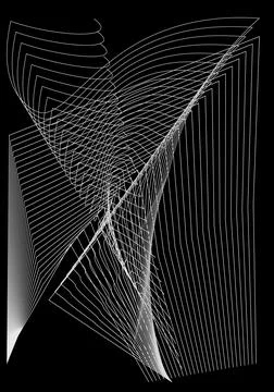 Lines abstraction Stock Illustration