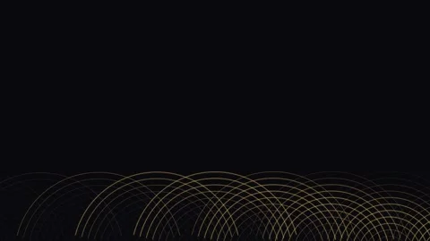 Lines and curves create abstract pattern on dark background Stock Footage 336995305