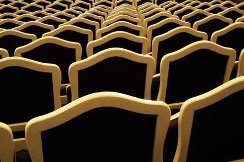 Lines and perspective in the opera 库存照片