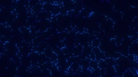 Lines and points Stock Footage 286743566