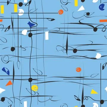 Lines And Shapes Stock Illustration