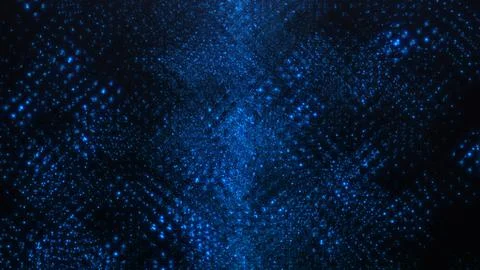 Lines and squares. Rhythmic movement. Psychedelic hypnotic transformation. Illustrazione stock