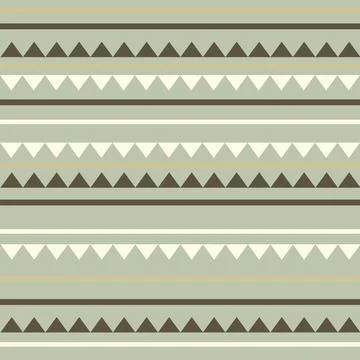 Lines and triangles seamless pattern Stock Illustration
