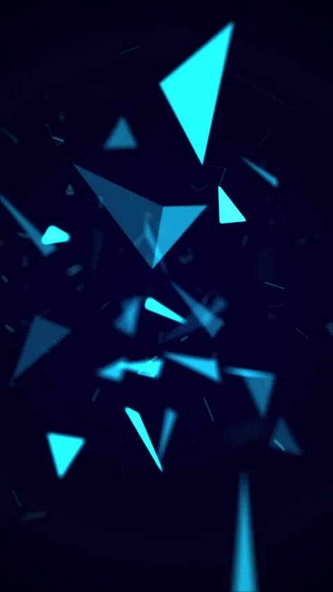 Lines and triangles vertical background Stock Footage 252032232