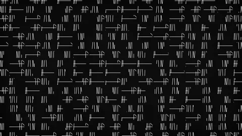 Lines and zigzags Stock Footage 152244726