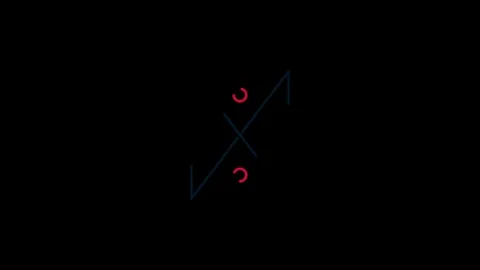 Lines animate symbols in composition and explosion, Shape and icon animation Stock Footage 296408583