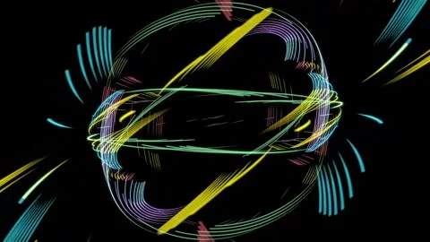 Lines animation Stock Footage 269904819