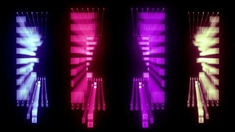 Lines of audio spectrum Stock-Footage 82251597