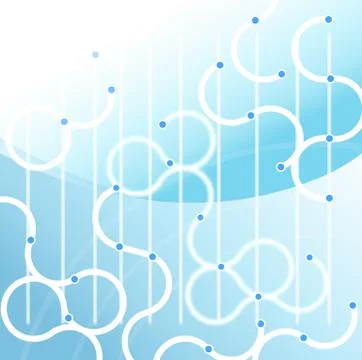 Lines background  blue Stock Illustration