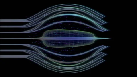 Lines Background Loopable CG (HD+Loop) Video stock 46350792