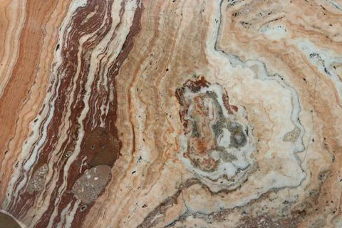 Lines of brown rock's texture background. Foto stock