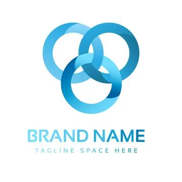 Lines in Circle Form. Spiral Vector Illustration. Technology round Logo. Illustrazione stock