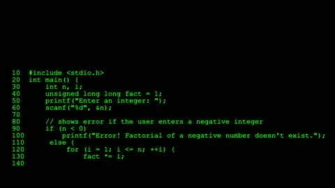 Lines of code programming screen Stock Footage 139347511