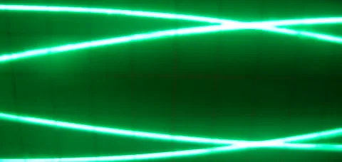 Lines color green in the infiinity Video stock 53285176