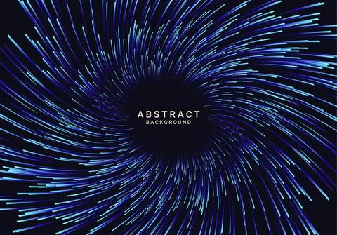 Lines composed of glowing backgrounds Stock Illustration