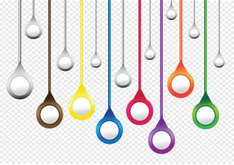 Lines concept background illustration Stock Illustration