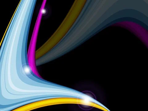 Lines with copy space. Stock Illustration