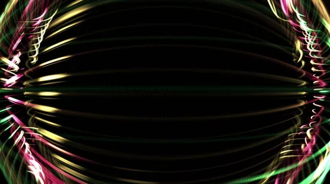 Lines that create a luminous sphere Video stock 41485294