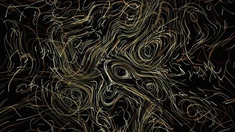 Lines Dark Abstract Background 動画素材 129772655