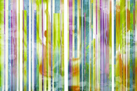 Lines Of Different Colors Stock Photos