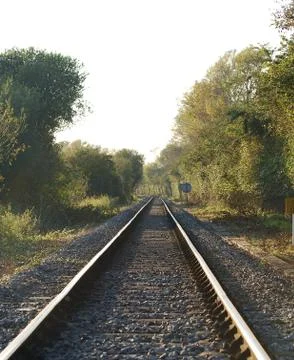 Lines disappearing Stock Photos