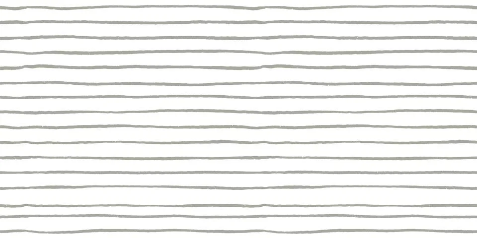 Lines doodle Seamless pattern pensil stroke. Grey stripes simple abstract wave Illustrazione stock