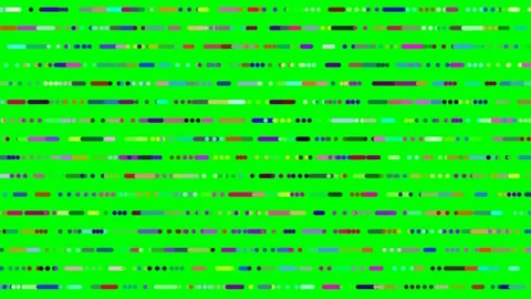 Lines Dots Animation Abstract Random Dots and Lines Data Visual Stock Footage 305354878