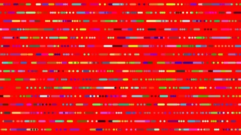 Lines Dots Animation Data-Driven Bars and Dots Tech Animation Stock Footage 305354859