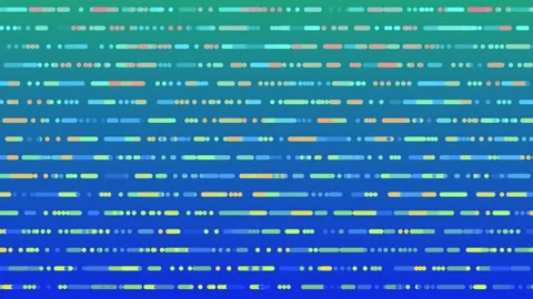 Lines Dots Animation Dynamic Random Dots and Lines Tech Transition Stock Footage 305354898