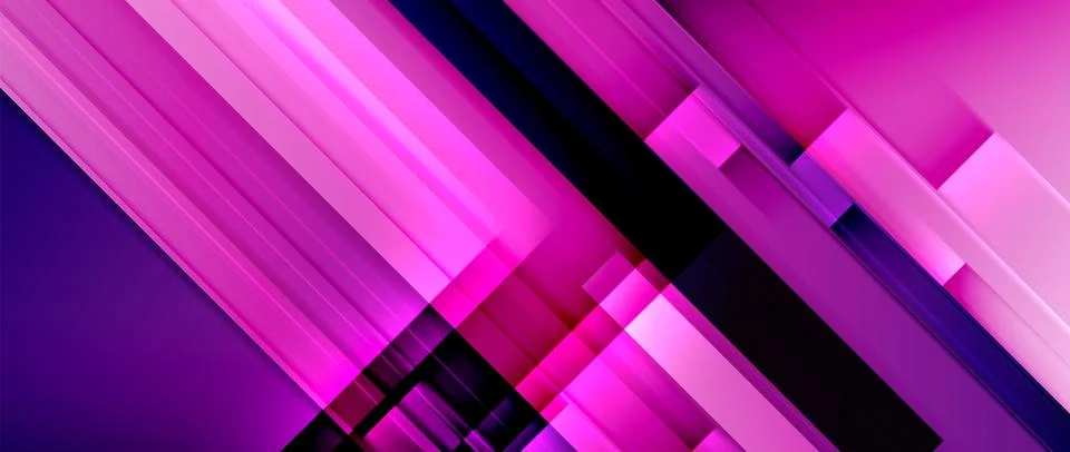 Lines dynamic geometric background. Vector illustration For Wallpaper, Banner イラスト素材